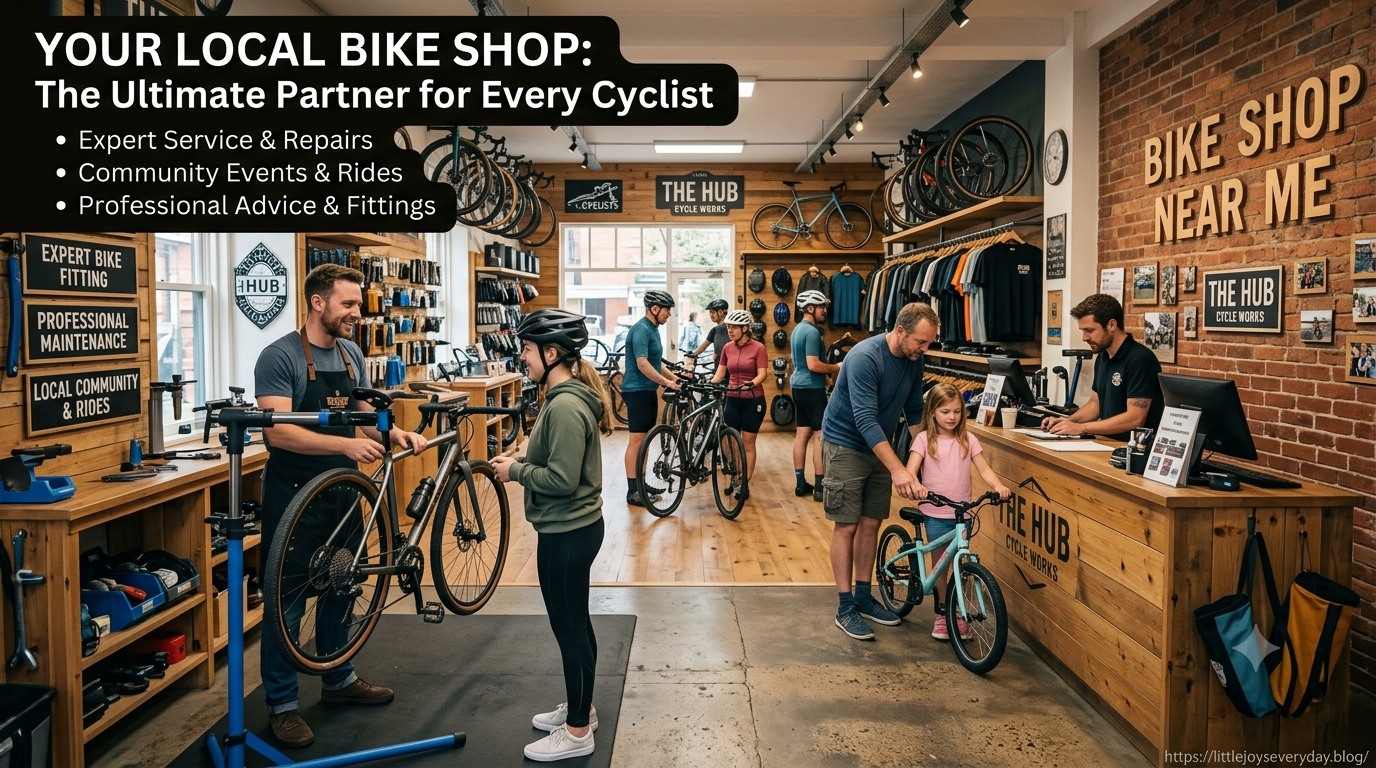Why Your Local Bike Shop is the Perfect Partner for Every Rider